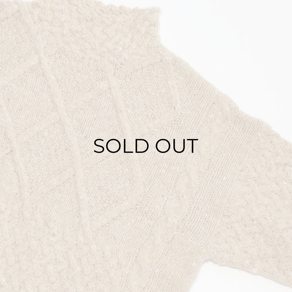 画像5: EXPRESS ANGORA MIX KNIT BOTTLE NECK SWEATER (5)