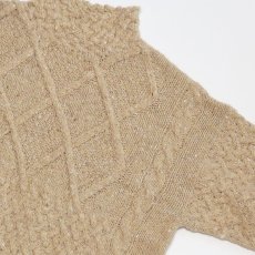 画像5: EXPRESS ANGORA MIX KNIT BOTTLE NECK SWEATER (5)