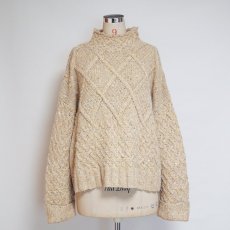 画像7: EXPRESS ANGORA MIX KNIT BOTTLE NECK SWEATER (7)