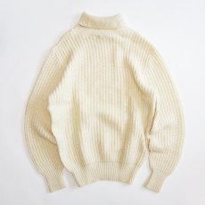 画像2: THE J. PETERMAN CO. WOOL RIB KNIT TURTLE NECK SWEATER (2)