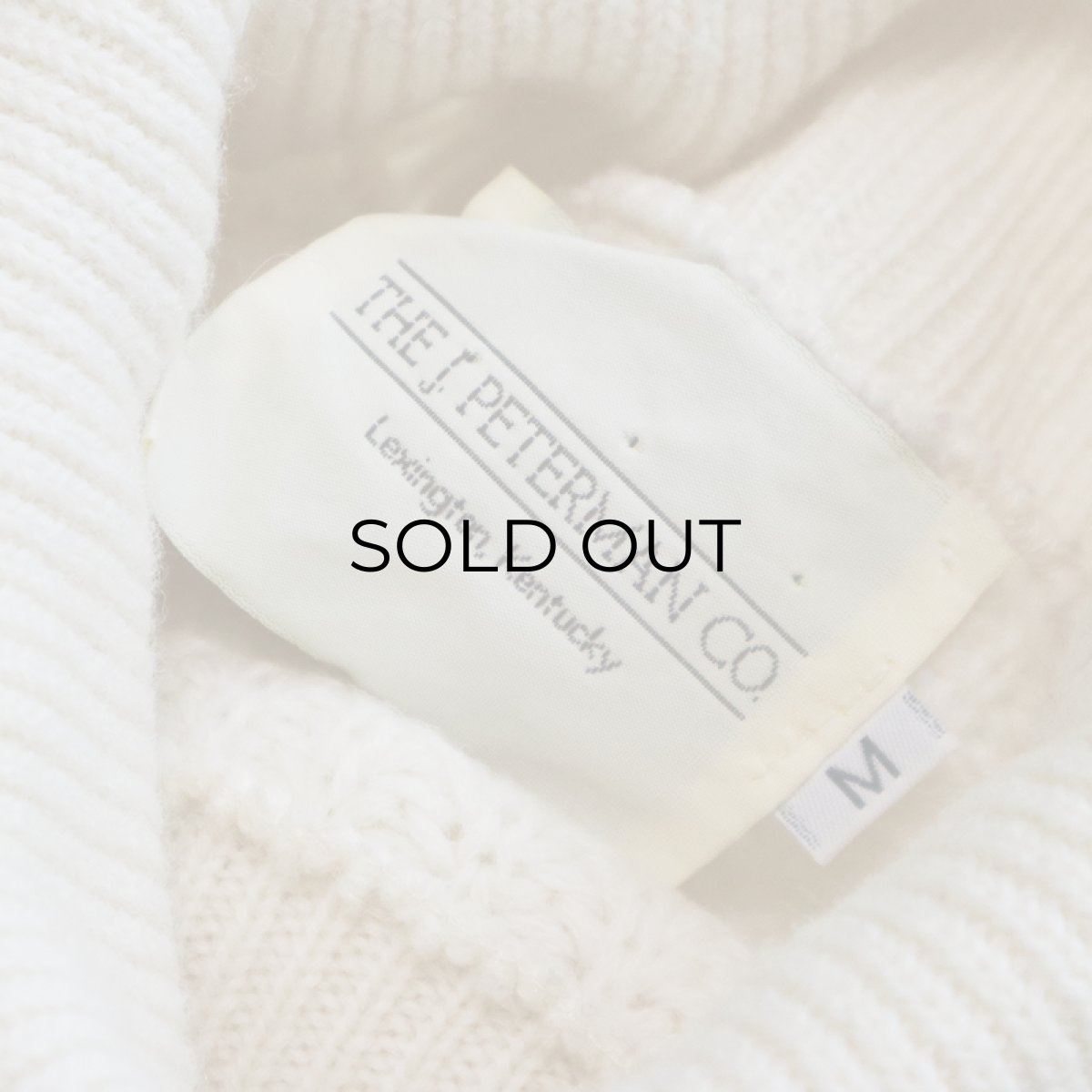 画像5: THE J. PETERMAN CO. WOOL RIB KNIT TURTLE NECK SWEATER (5)