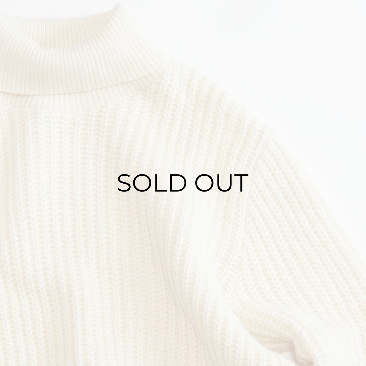 画像3: THE J. PETERMAN CO. WOOL RIB KNIT TURTLE NECK SWEATER (3)