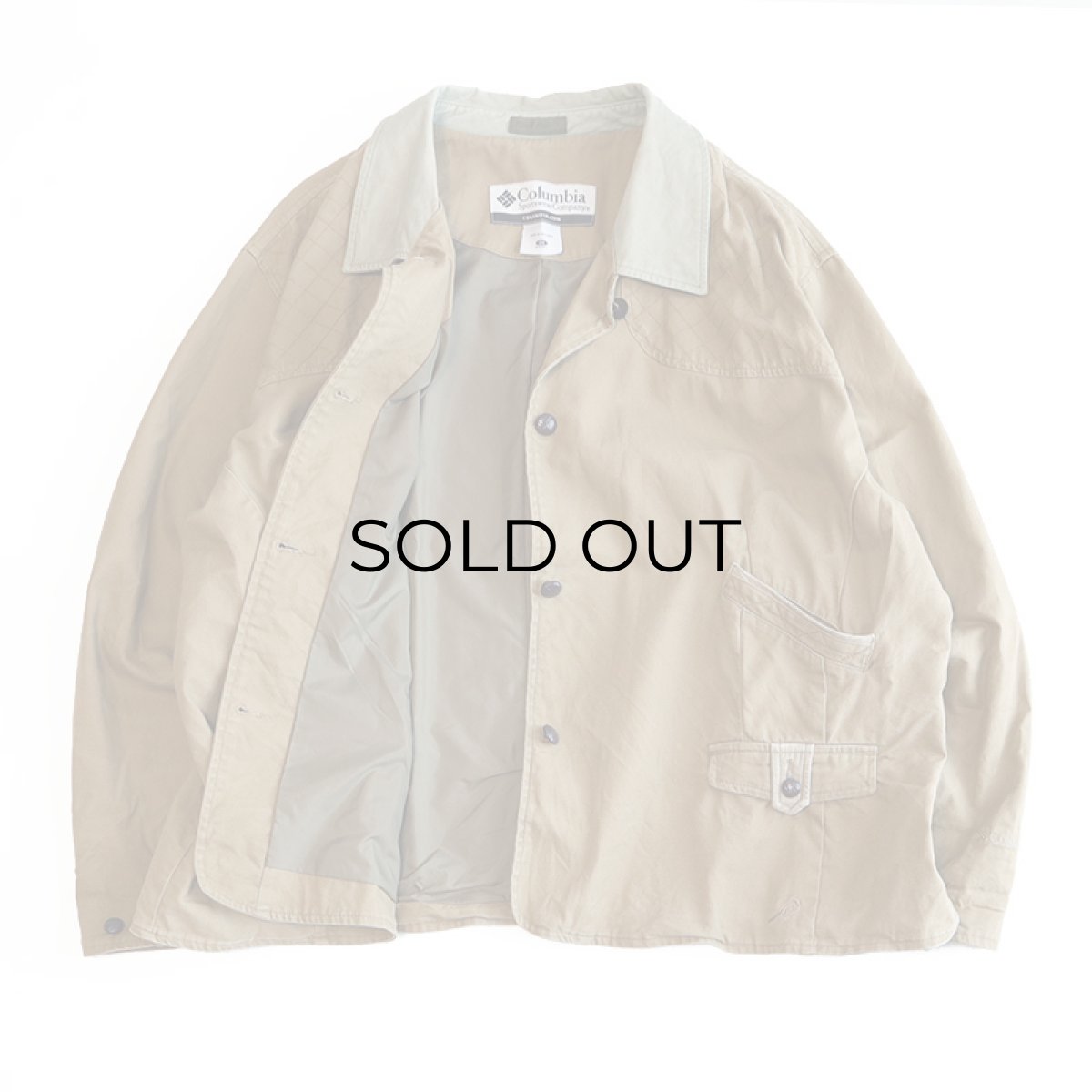 画像2: Columbia COTTON DUCK HUNTING style BIG SIZE JACKET (2)