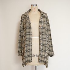 画像9: SHARON ANTHONY RAYON CHECK 3B JACKET (9)