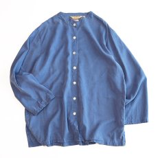 画像1: Norm Thompson TENCEL COLLARLESS JACKET (1)