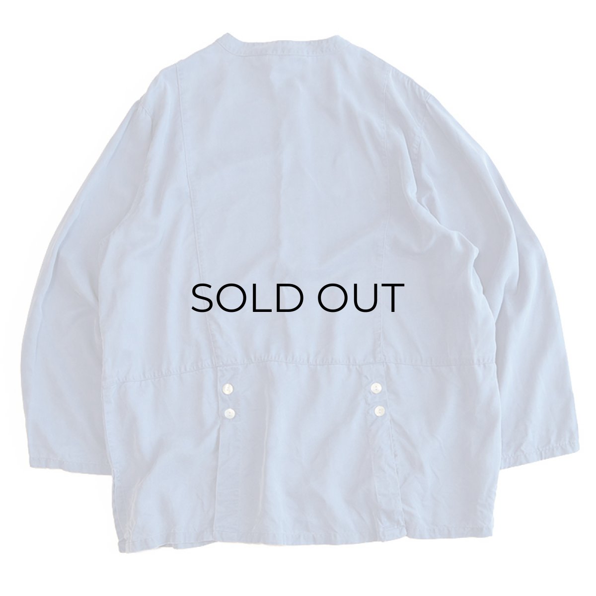 画像2: Norm Thompson TENCEL COLLARLESS JACKET (2)