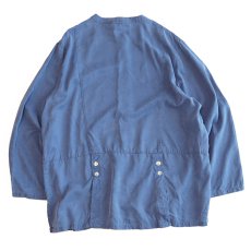 画像2: Norm Thompson TENCEL COLLARLESS JACKET (2)