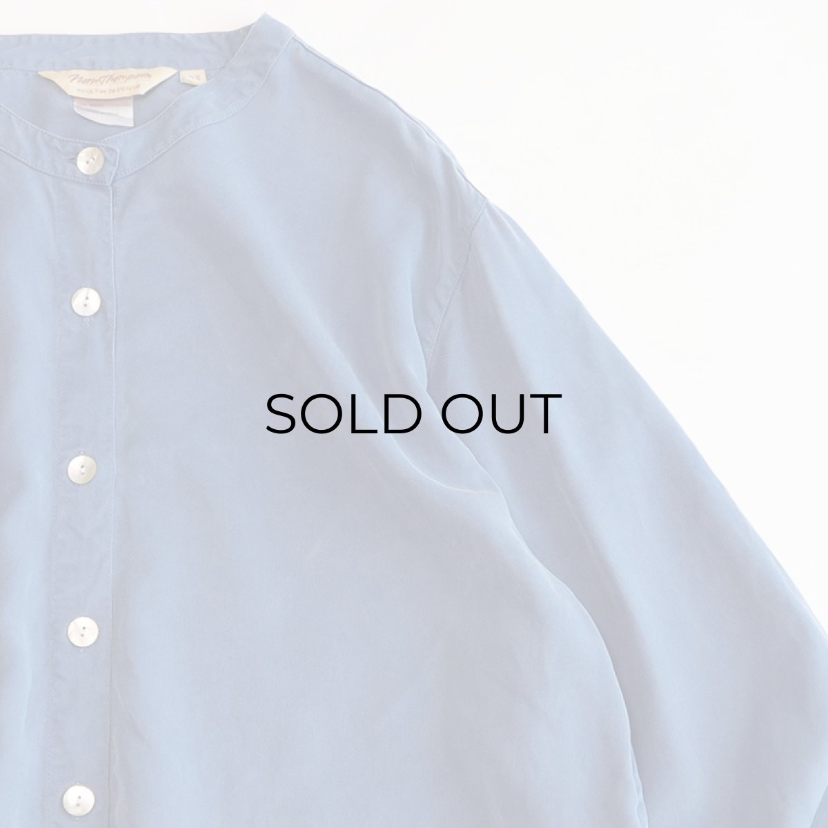 画像3: Norm Thompson TENCEL COLLARLESS JACKET (3)