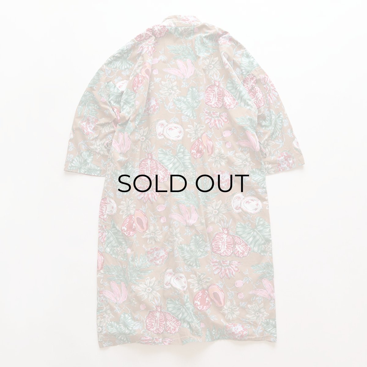 画像2: 80's reyn spooner COTTON ALL OVER PATTERN GOWN (2)