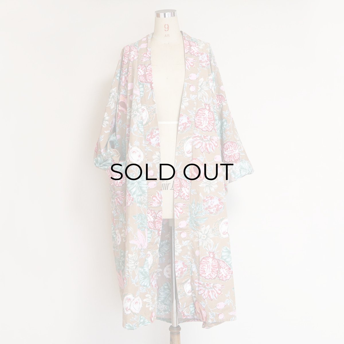 画像8: 80's reyn spooner COTTON ALL OVER PATTERN GOWN (8)