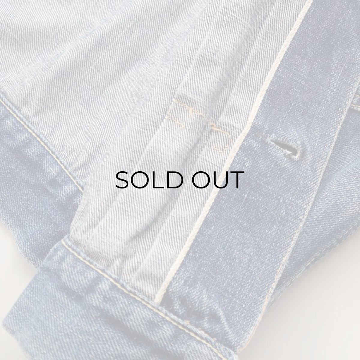 画像13: 50's LEVI'S 507XX "2nd type" DENIM CUT OFF JACKET "ONE SIDE TAG" (13)