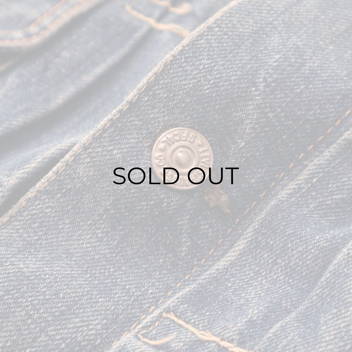 画像7: 50's LEVI'S 507XX "2nd type" DENIM CUT OFF JACKET "ONE SIDE TAG" (7)