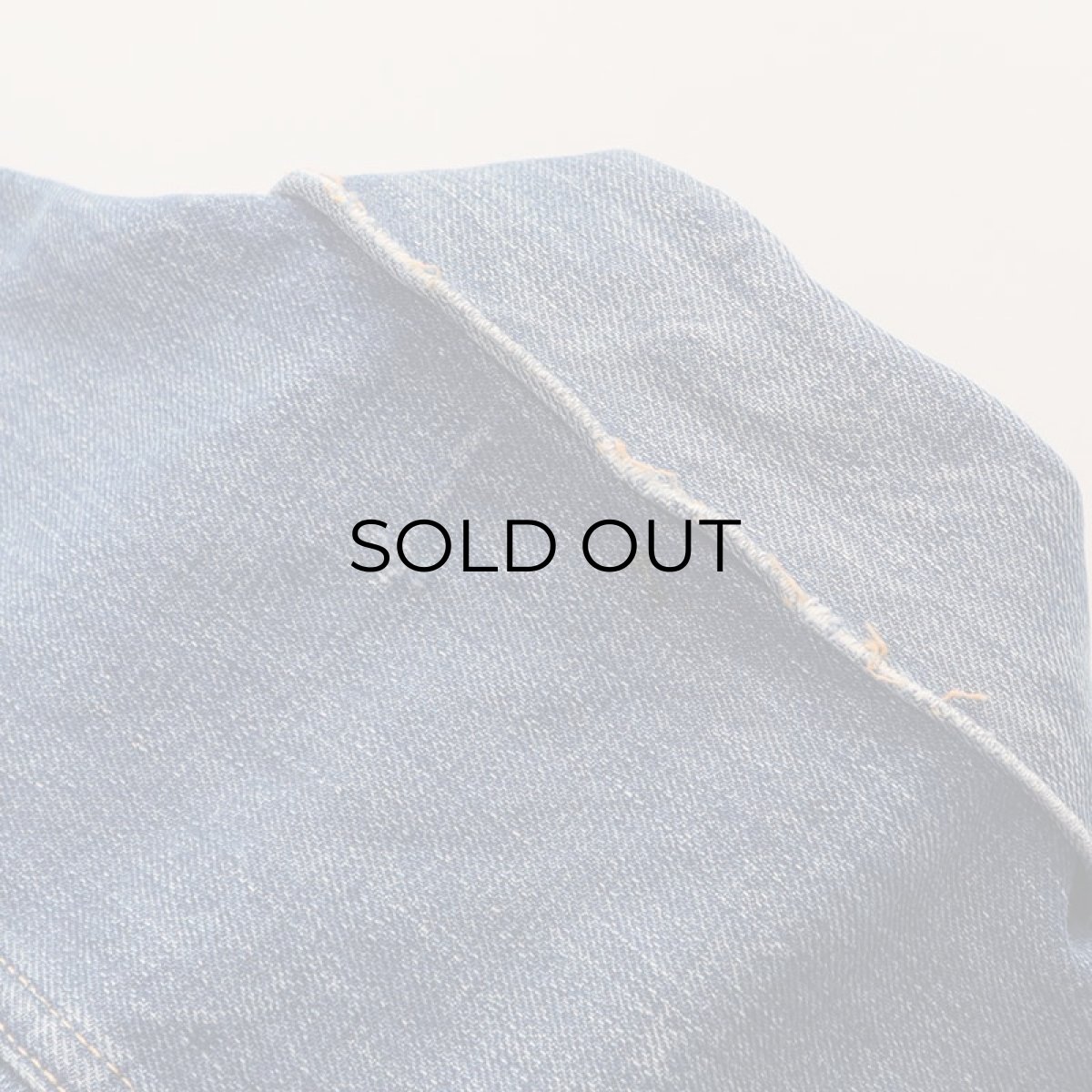 画像12: 50's LEVI'S 507XX "2nd type" DENIM CUT OFF JACKET "ONE SIDE TAG" (12)