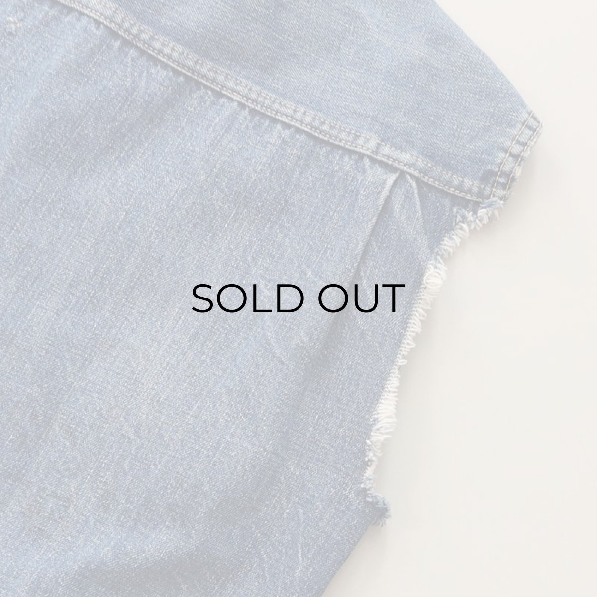 画像10: 50's LEVI'S 507XX "2nd type" DENIM CUT OFF JACKET "ONE SIDE TAG" (10)