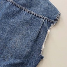 画像10: 50's LEVI'S 507XX "2nd type" DENIM CUT OFF JACKET "ONE SIDE TAG" (10)