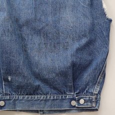 画像11: 50's LEVI'S 507XX "2nd type" DENIM CUT OFF JACKET "ONE SIDE TAG" (11)