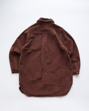 画像2: OLD UNKNOWN BRAND COTTON WIDE WALE CORDUROY SHIRT JACKET (2)