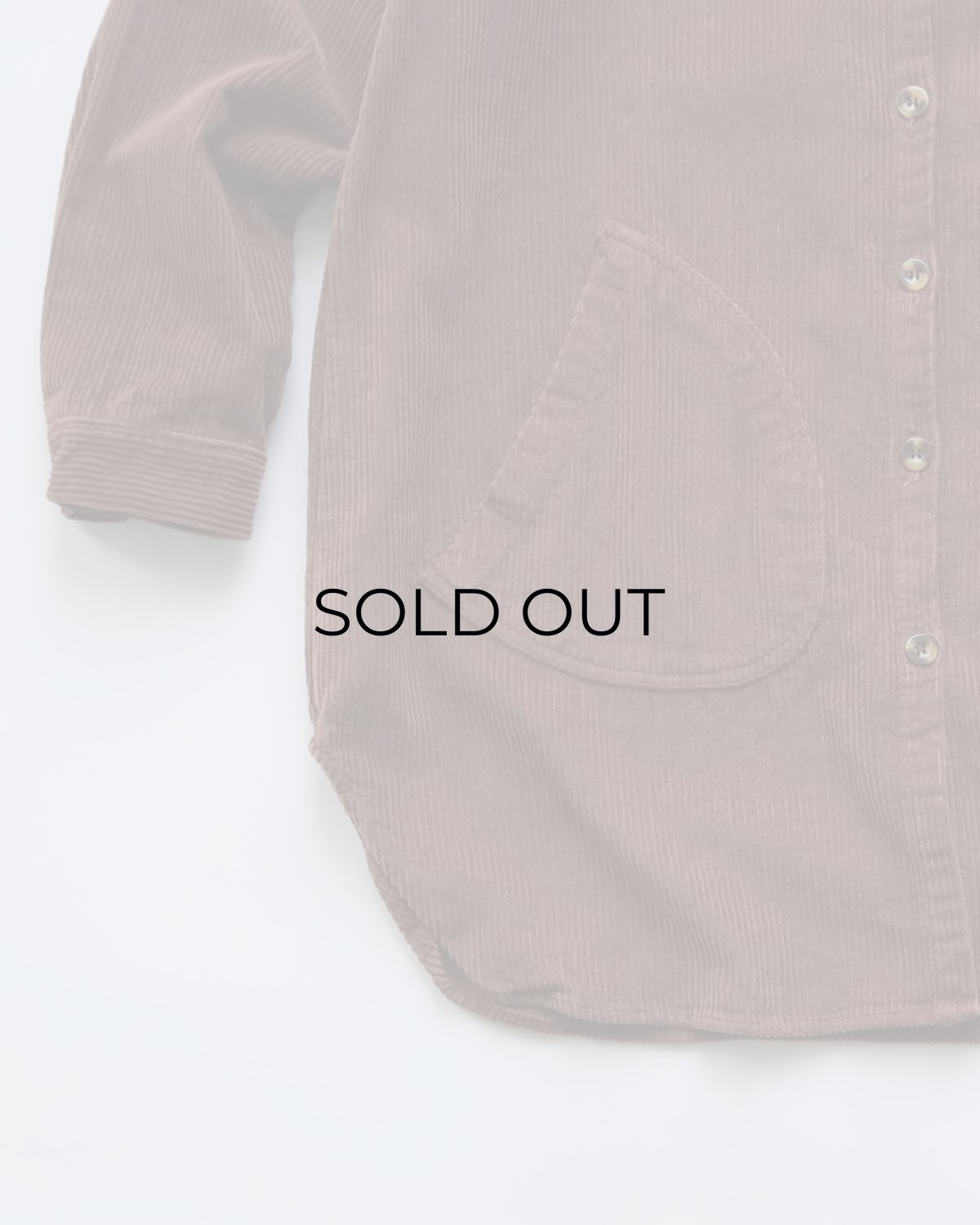 画像4: OLD UNKNOWN BRAND COTTON WIDE WALE CORDUROY SHIRT JACKET (4)