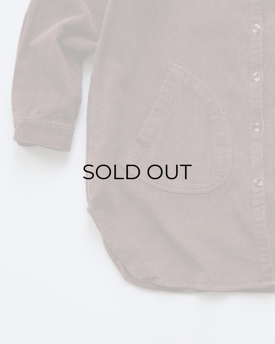画像4: OLD UNKNOWN BRAND COTTON WIDE WALE CORDUROY SHIRT JACKET (4)