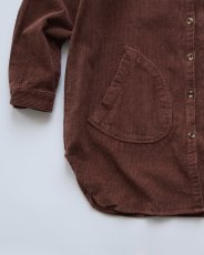 画像4: OLD UNKNOWN BRAND COTTON WIDE WALE CORDUROY SHIRT JACKET (4)