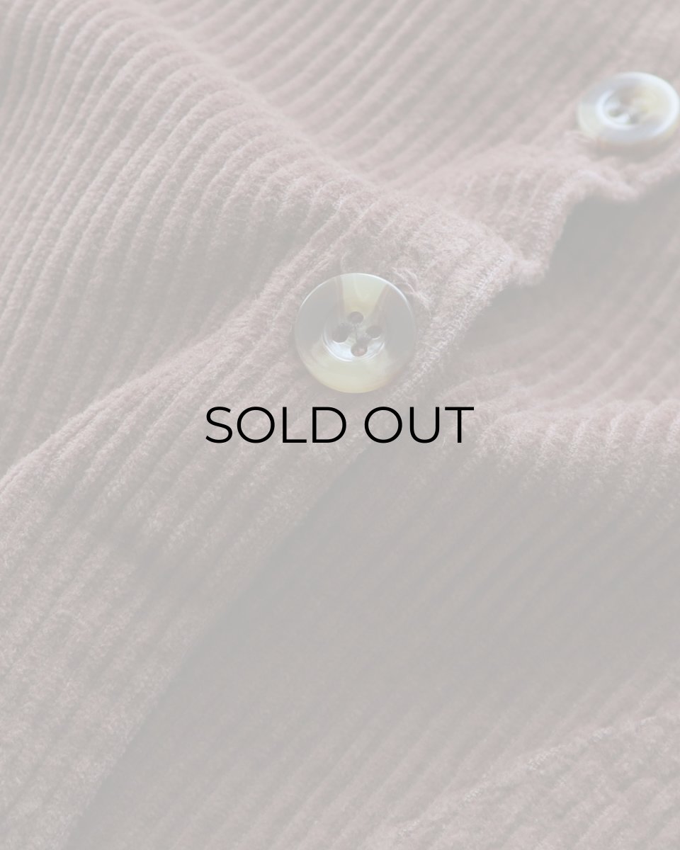 画像8: OLD UNKNOWN BRAND COTTON WIDE WALE CORDUROY SHIRT JACKET (8)