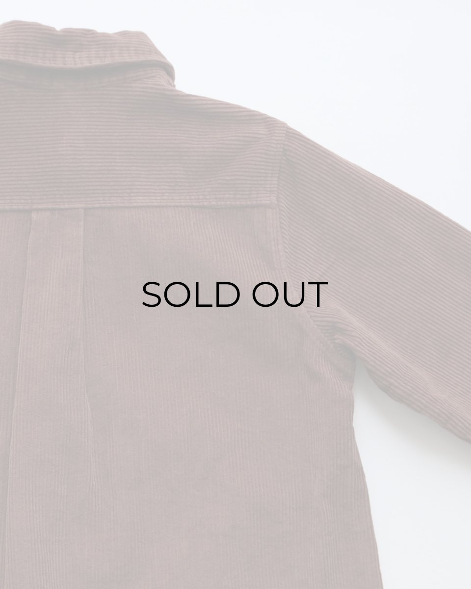 画像5: OLD UNKNOWN BRAND COTTON WIDE WALE CORDUROY SHIRT JACKET (5)