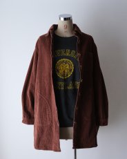 画像10: OLD UNKNOWN BRAND COTTON WIDE WALE CORDUROY SHIRT JACKET (10)