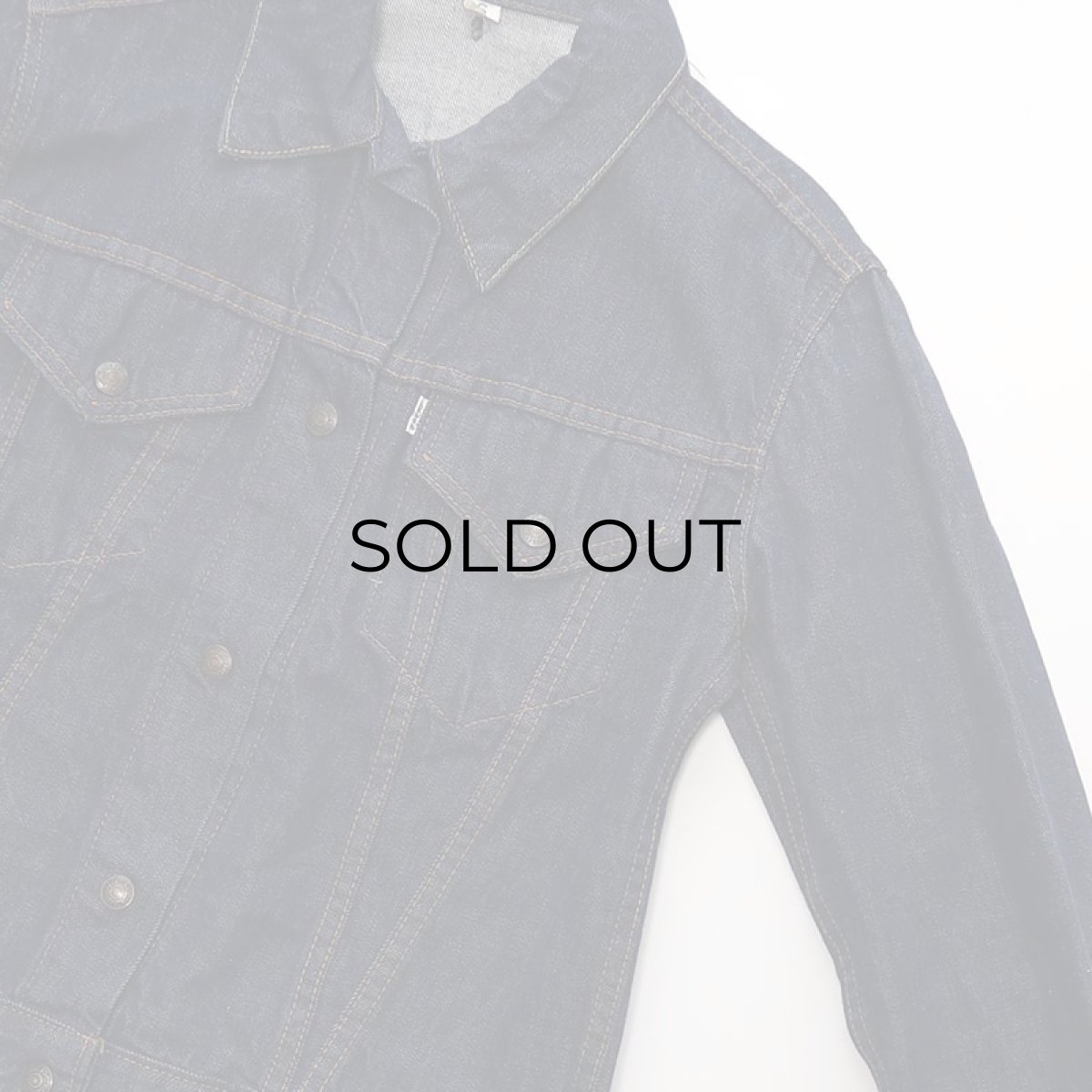 画像4: 〜70's LEVI'S "Levi's for Gals" COTTON DENIM TRUCKER JACKET "BIG E" (4)