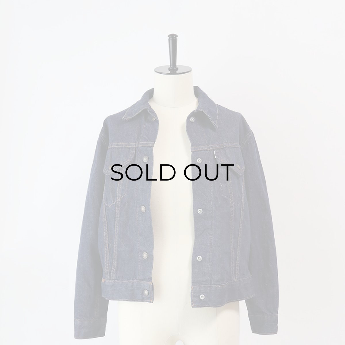 画像12: 〜70's LEVI'S "Levi's for Gals" COTTON DENIM TRUCKER JACKET "BIG E" (12)