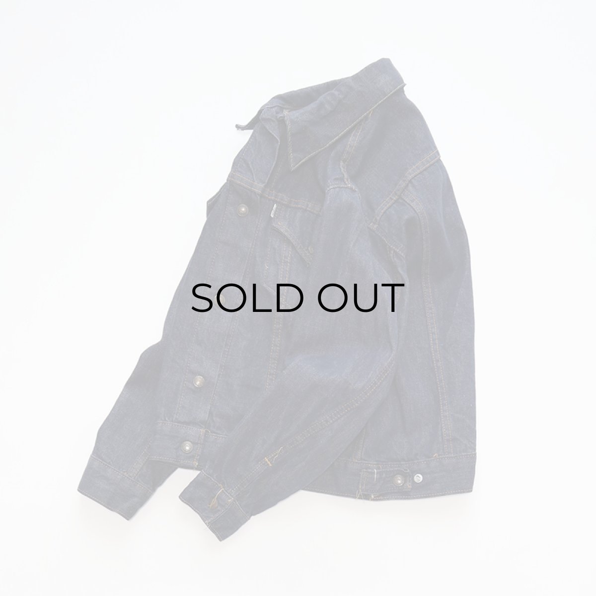 画像2: 〜70's LEVI'S "Levi's for Gals" COTTON DENIM TRUCKER JACKET "BIG E" (2)