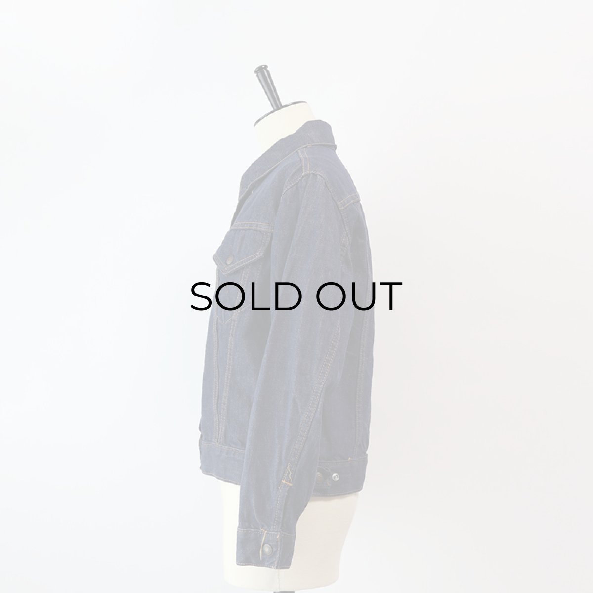 画像14: 〜70's LEVI'S "Levi's for Gals" COTTON DENIM TRUCKER JACKET "BIG E" (14)