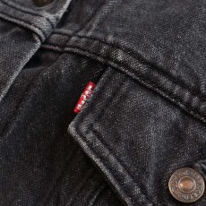 画像9: 80's LEVI'S 77930 BLACK DENIM WOMEN'S 4P TRUCKER JACKET "MADE IN USA" (9)