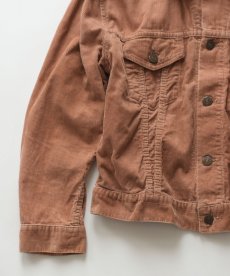 画像4: 60's LEVI'S "SLIM FIT JACKETS" CORDUROY TRUCKER JACKET "BIG E" (4)