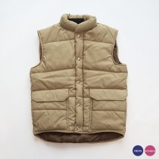 画像1: 80's A&M INDUSTRIES COTTON NYLON PADDED VEST (1)