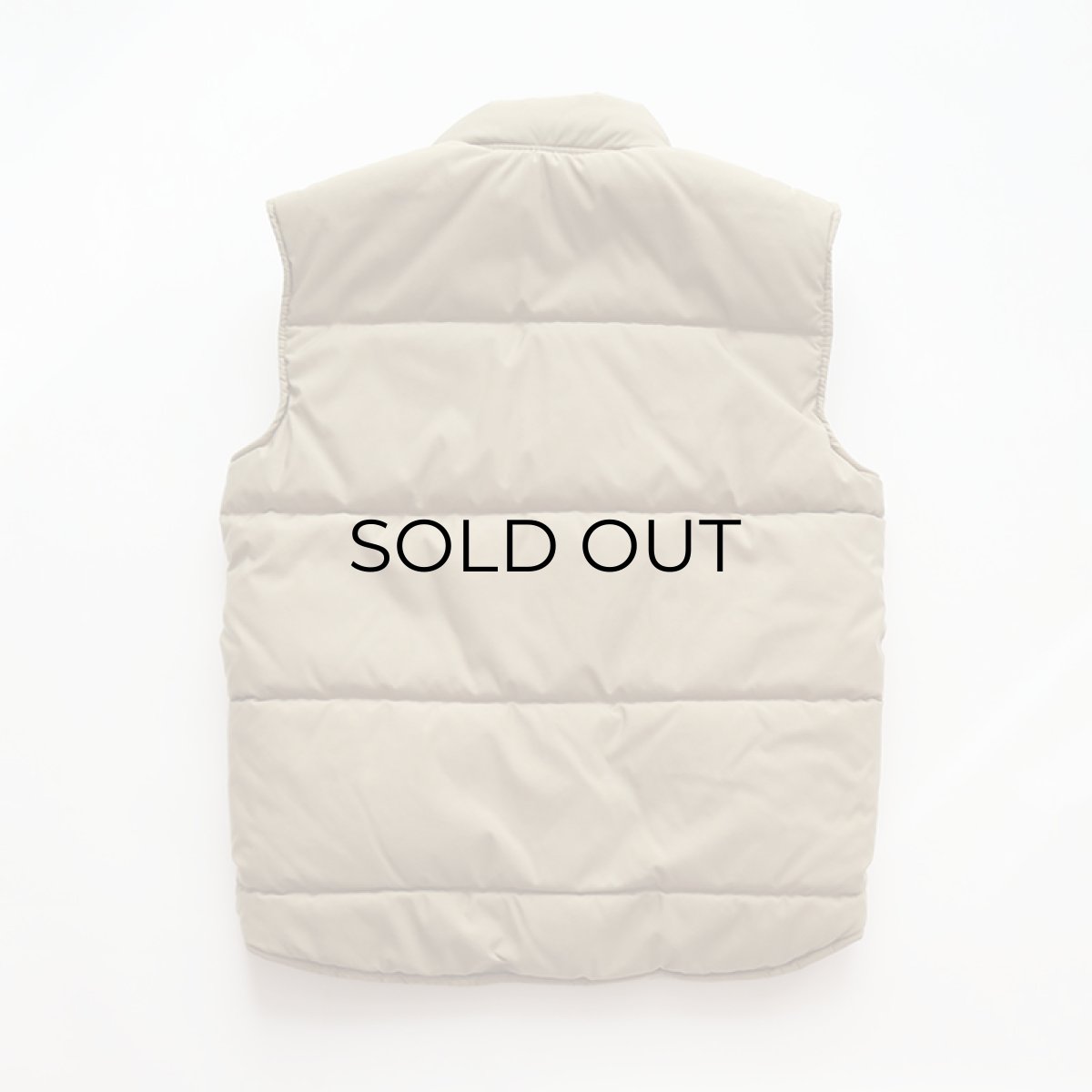 画像4: 80's A&M INDUSTRIES COTTON NYLON PADDED VEST (4)