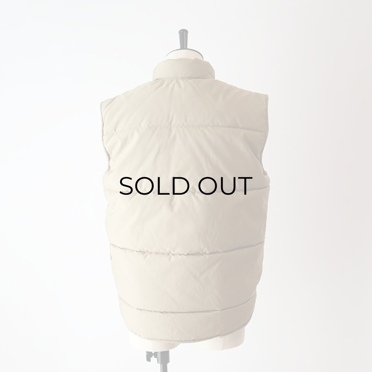 画像12: 80's A&M INDUSTRIES COTTON NYLON PADDED VEST (12)