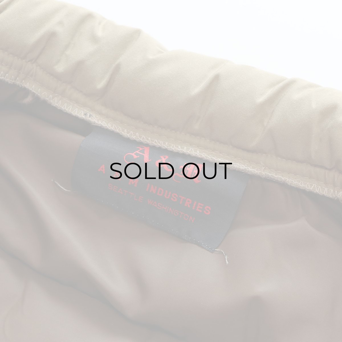 画像7: 80's A&M INDUSTRIES COTTON NYLON PADDED VEST (7)