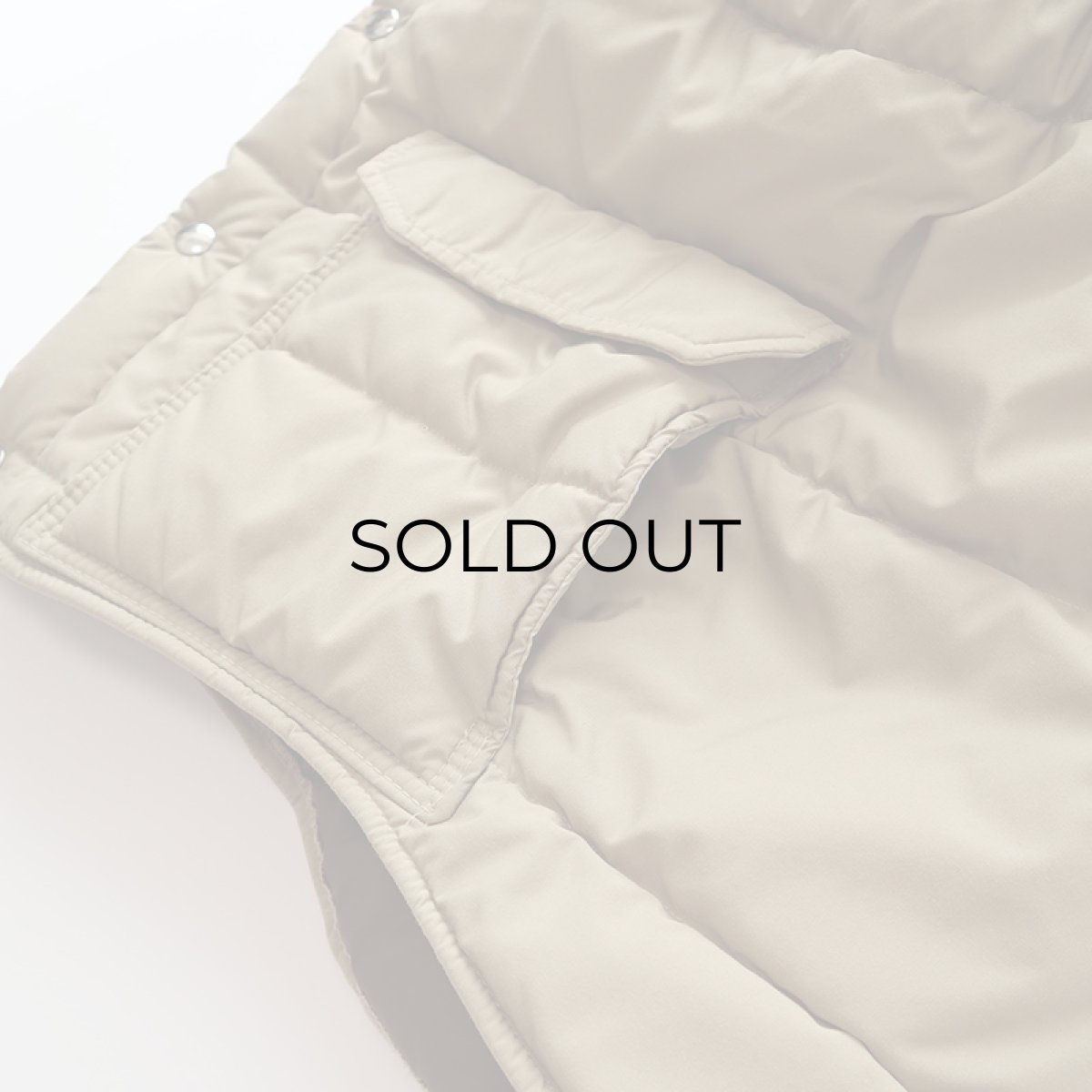 画像6: 80's A&M INDUSTRIES COTTON NYLON PADDED VEST (6)