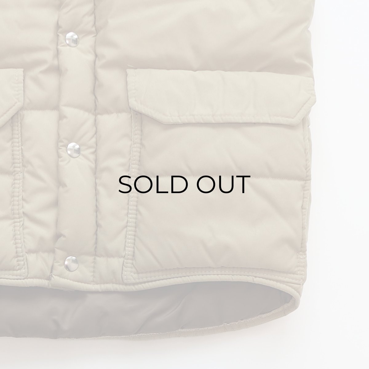 画像5: 80's A&M INDUSTRIES COTTON NYLON PADDED VEST (5)