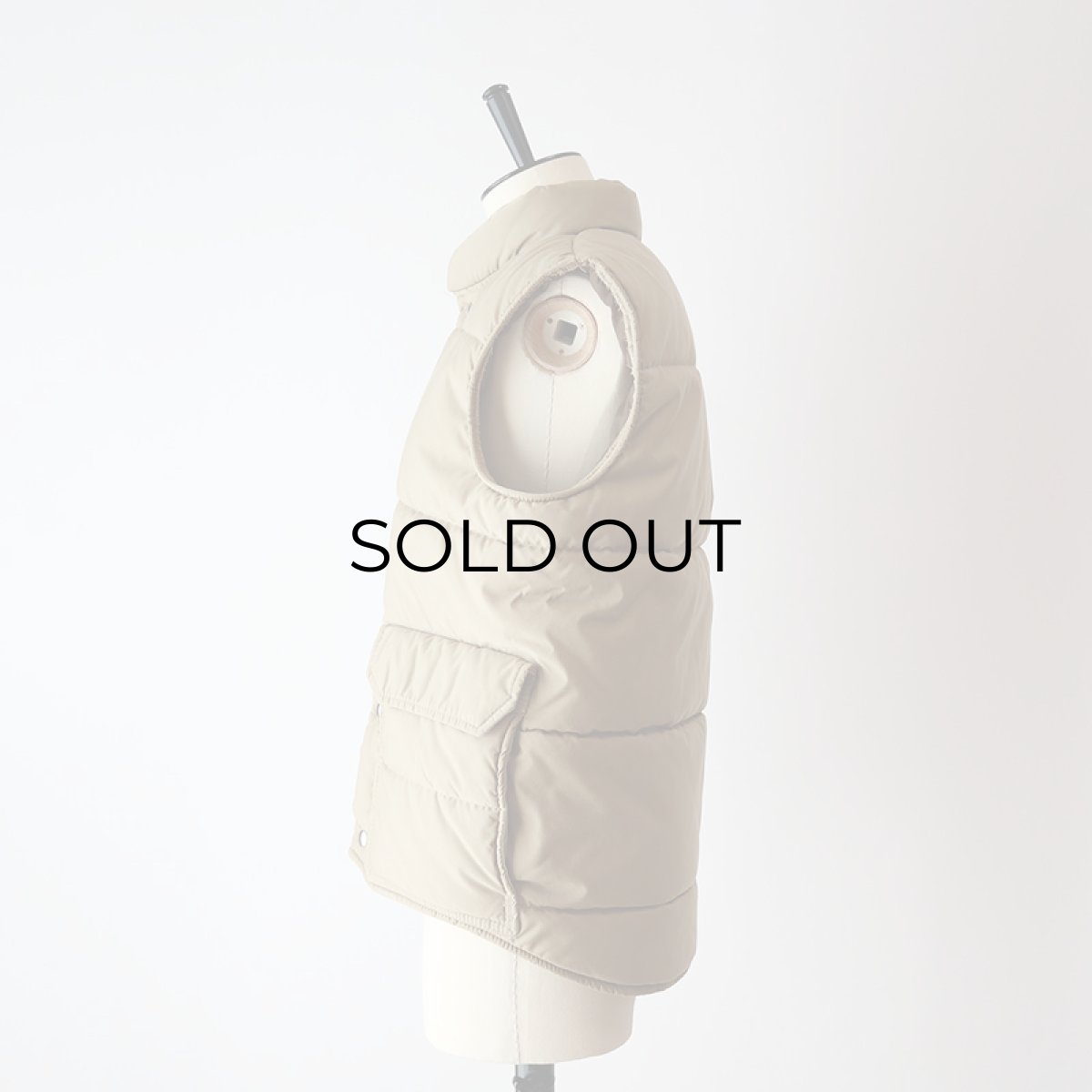 画像11: 80's A&M INDUSTRIES COTTON NYLON PADDED VEST (11)