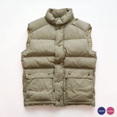 画像1: 〜80's Eddie Bauer COTTON NYLON DOWN VEST (1)