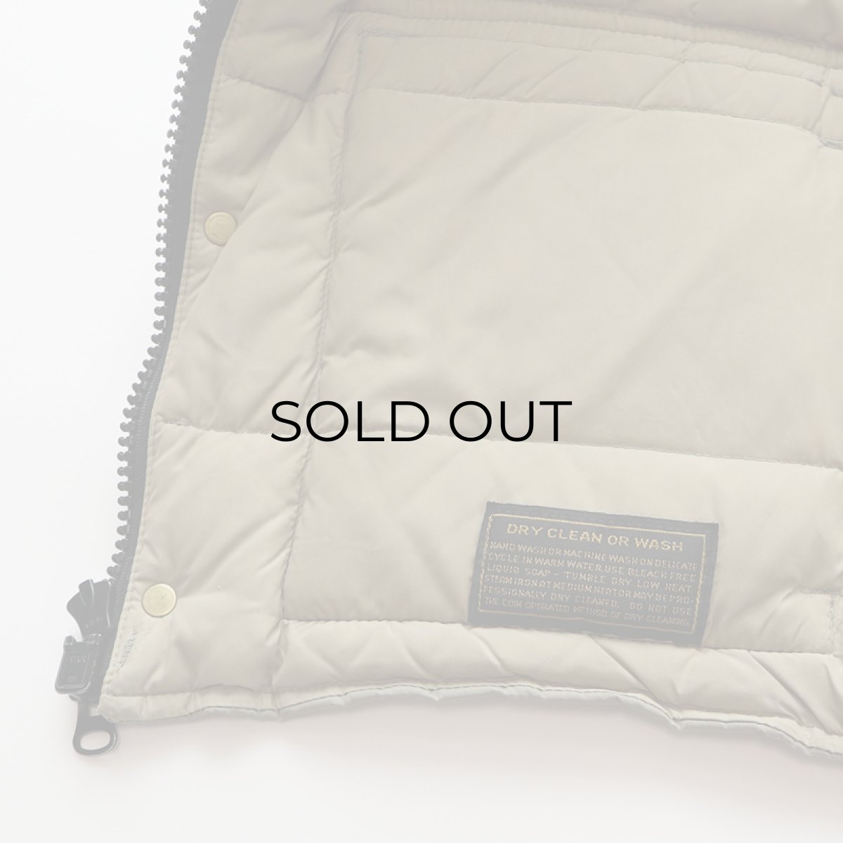 画像7: 〜80's Eddie Bauer COTTON NYLON DOWN VEST (7)