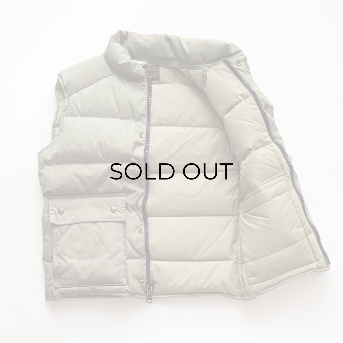 画像3: 〜80's Eddie Bauer COTTON NYLON DOWN VEST (3)