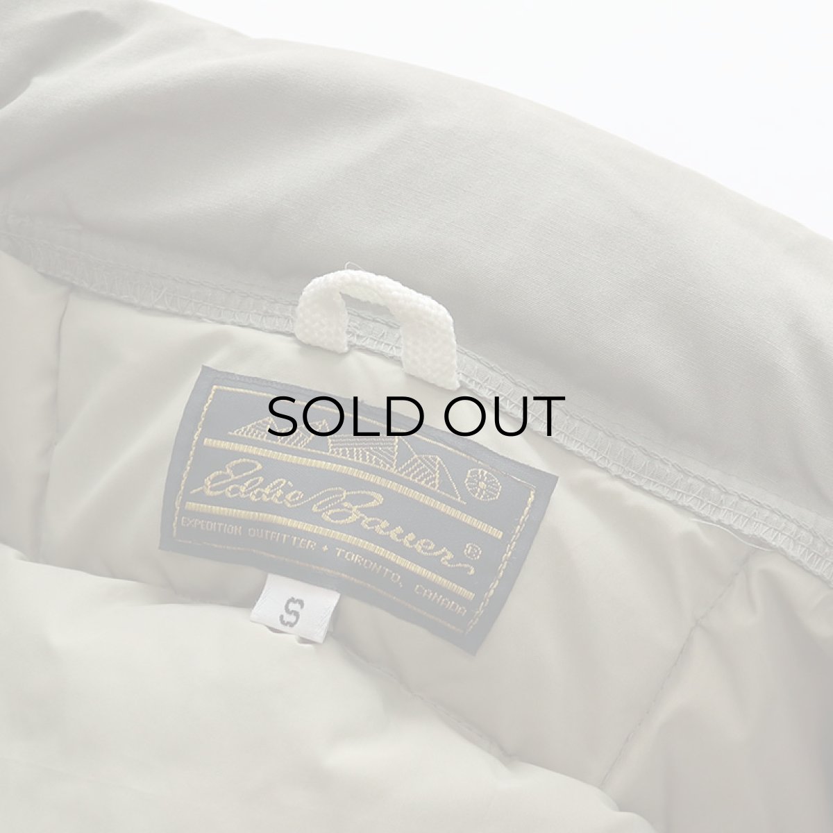 画像6: 〜80's Eddie Bauer COTTON NYLON DOWN VEST (6)