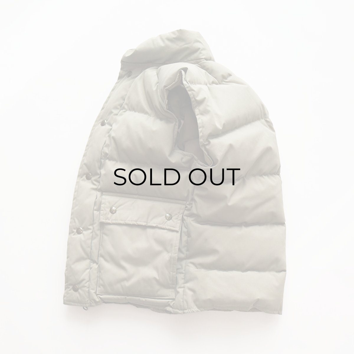 画像2: 〜80's Eddie Bauer COTTON NYLON DOWN VEST (2)