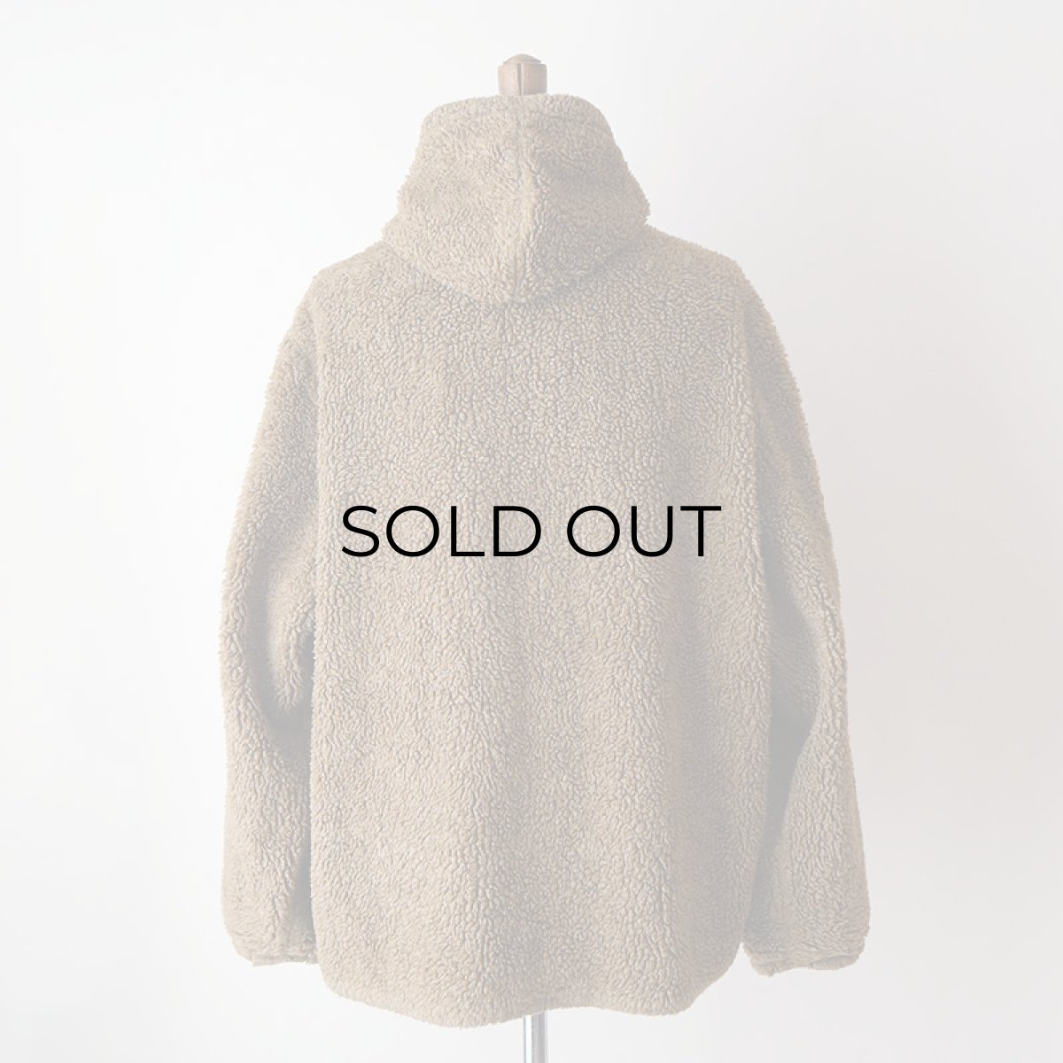 画像21: 〜60's UNKNOWN BRAND BOA FLEECE x NYLON REVERSIBLE ZIP HOODED JACKET (21)