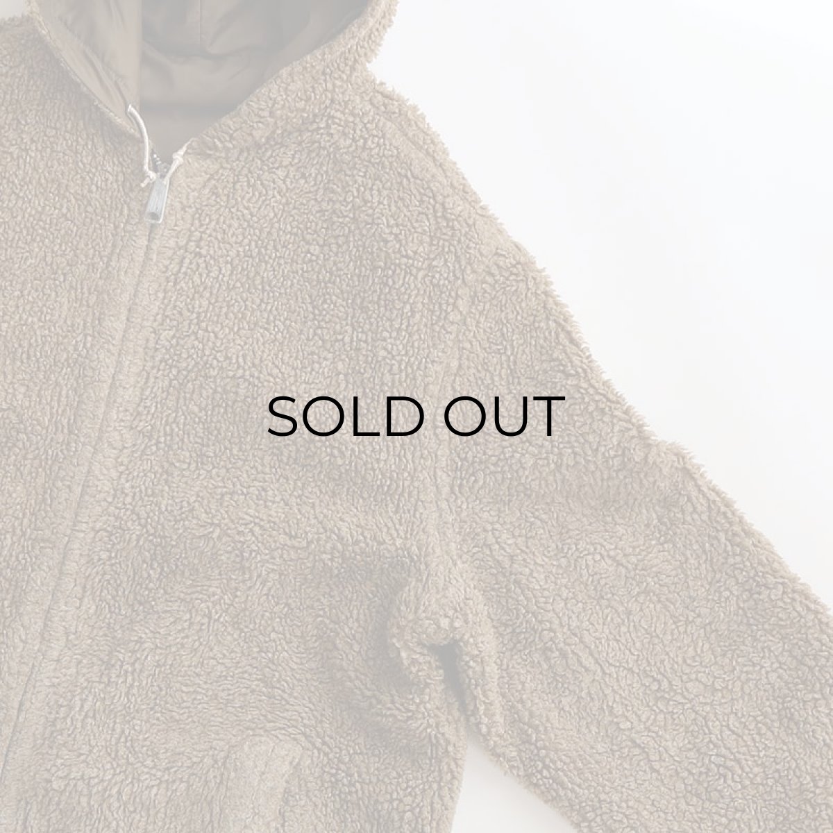 画像5: 〜60's UNKNOWN BRAND BOA FLEECE x NYLON REVERSIBLE ZIP HOODED JACKET (5)