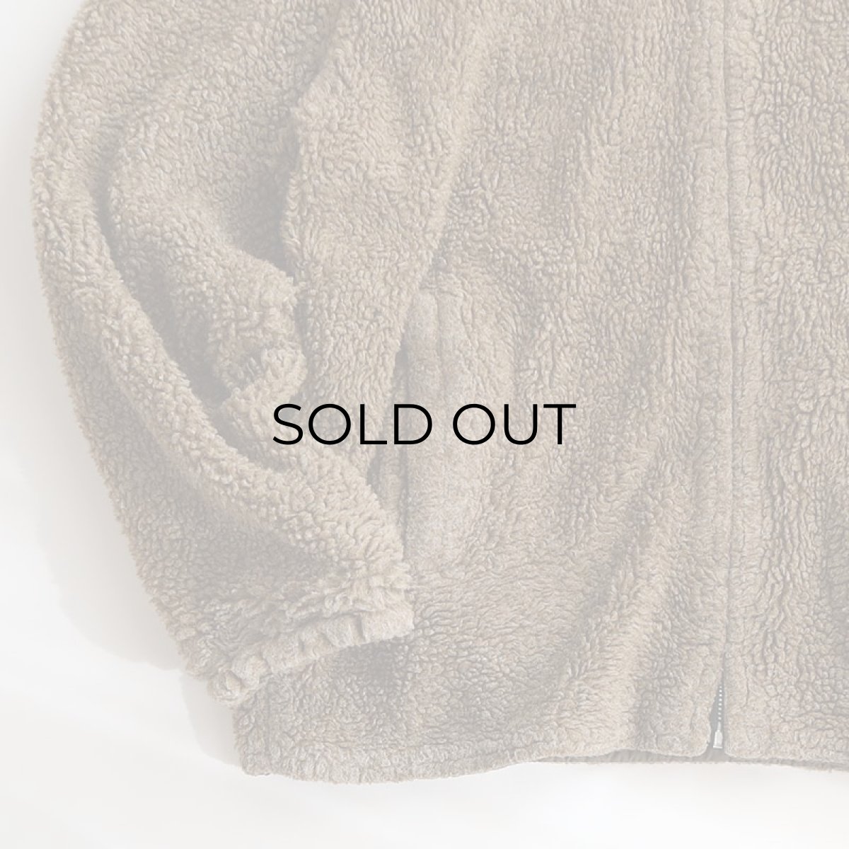 画像6: 〜60's UNKNOWN BRAND BOA FLEECE x NYLON REVERSIBLE ZIP HOODED JACKET (6)