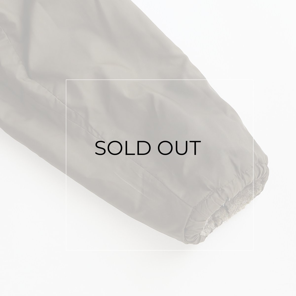 画像14: 〜60's UNKNOWN BRAND BOA FLEECE x NYLON REVERSIBLE ZIP HOODED JACKET (14)