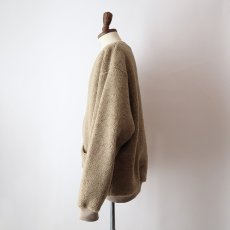 画像12: 90's HABAND BOA FLEECE V NECK CARDIGAN (12)